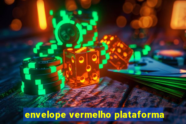 envelope vermelho plataforma